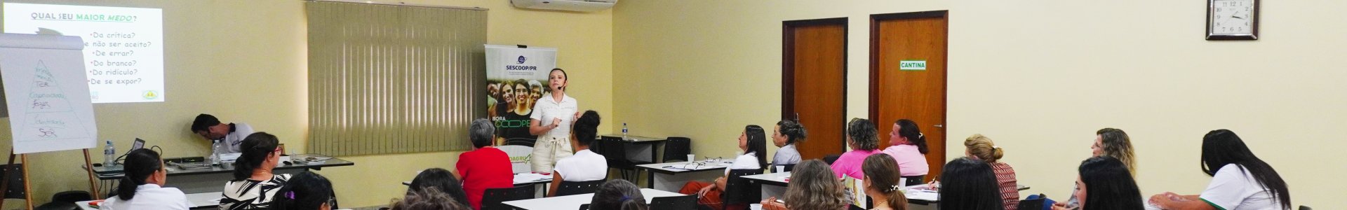 Curso Comunicação e Oratória para coordenação do CooperMulher