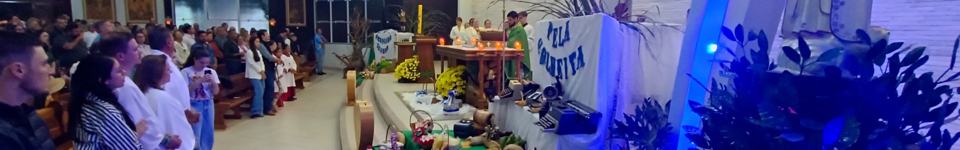 Missa em Ação de Graças pela colheita em Nova Cantu