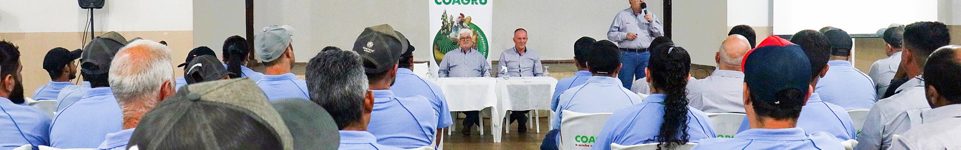 Reunião de avaliação de safra com setor operacional