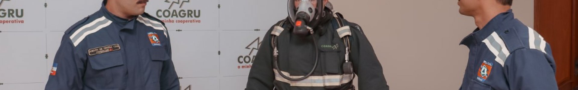 Coagru doa Equipamento de Proteção Respiratória para a Defesa Civil de Ubiratã