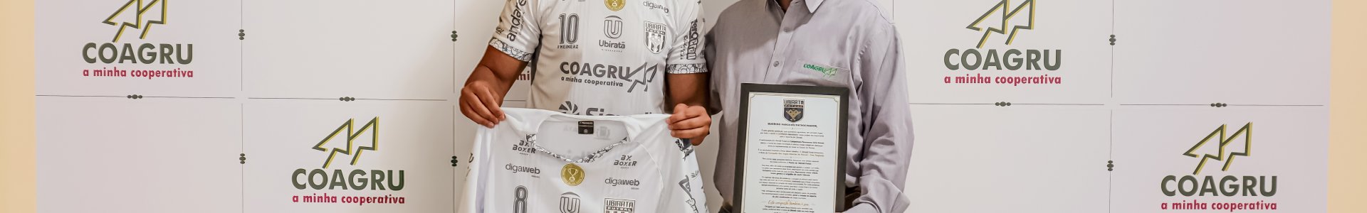 Ubiratã Futsal celebra parceria e agradece apoio da Coagru