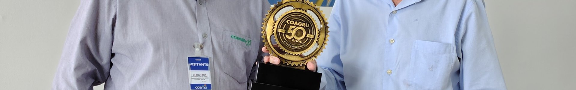 Presidente da Coagru visita a Coamo