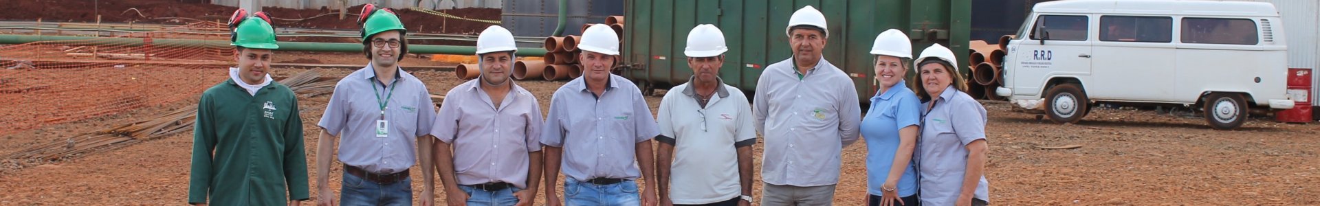 Conselheiros Fiscais da Coagru visitam as obras da Fábrica de Ração Avícola e Unitá