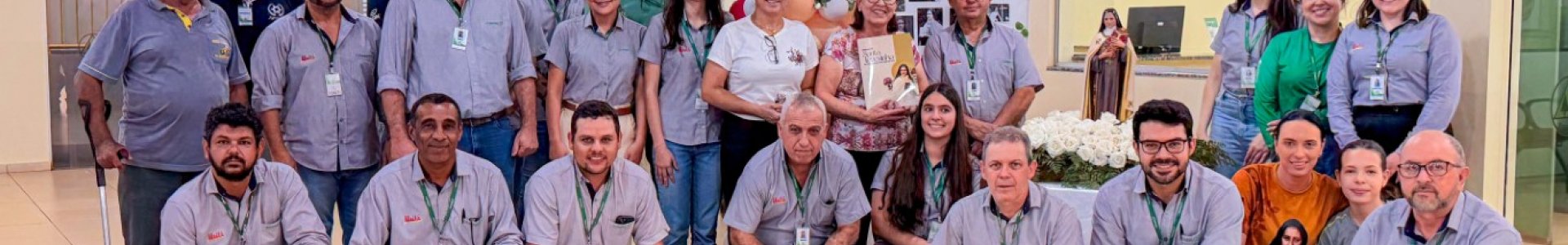 Coagru recebe o Andor de Santa Teresinha em Campina da Lagoa