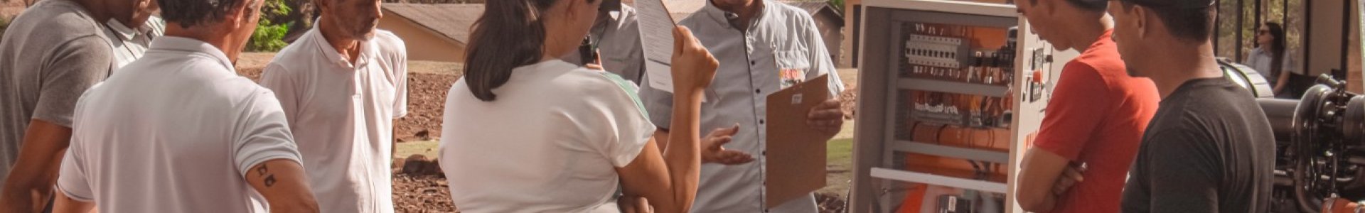Treinamento técnico orienta sobre cuidados com geradores de energia