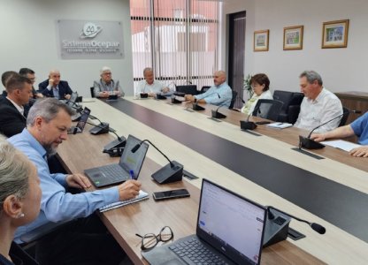 Presidente da Coagru coordena reunião do Conselho Fiscal da Ocepar