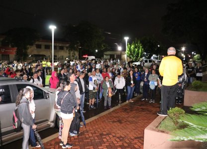 COAGRU APOIA A CAMINHADA COM A MÃE APARECIDA