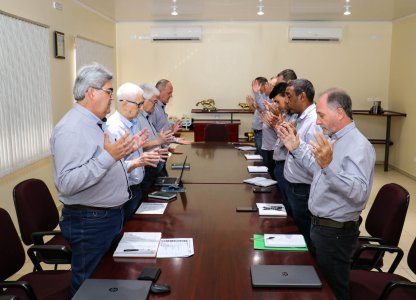 Avaliação da safra de milho foi pauta de reunião gerencial