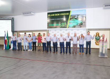 Com recordes de recebimento, faturamento e planos para o futuro. Coagru comemora 48 anos