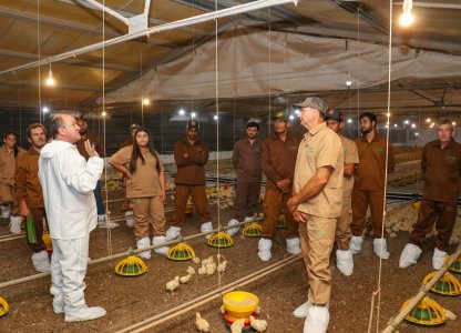 Coagru realiza treinamento na Escola Técnica Avícola