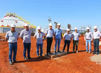 Conselheiros Fiscais visitam as obras na Unidade São João