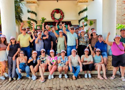 Viagem ao Termas Águas do Verê encanta associados da Coagru