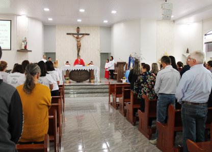 Missa de Ação de Graças pela Colheita em Anahy