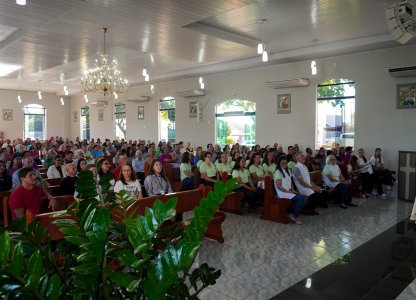 Fé, gratidão e amor à terra: Missa em Ação de Graças celebra a colheita e os 50 anos da Coagru