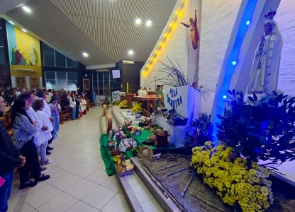 Missa em Ação de Graças pela colheita em Nova Cantu