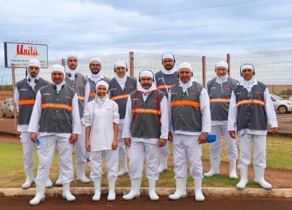 Avicultores visitam a Unitá