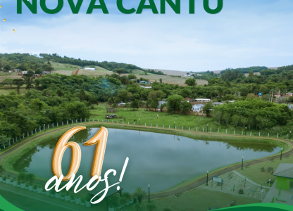 Parabéns, Nova Cantu, pelos seus 61 anos
