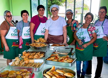 Cozinha Italiana e Salgados Folheados: tema de cursos para o Coopermulher