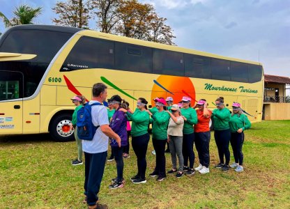 Lideranças do CooperMulher encaram desafio em vivencial no Quintal da Ame