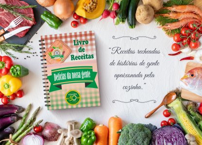 Lançamento do Livro de Receitas "Delícias da nossa gente"