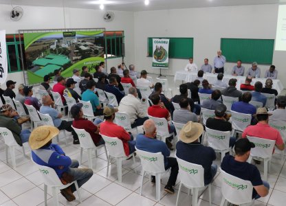 Coagru realiza reunião Técnica para apresentação de Drones Agrícolas