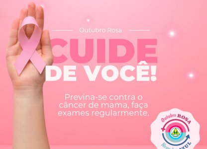OUTUBRO: Mês de prevenção ao câncer de mama