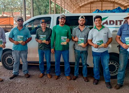 Recolha de embalagens vazias de defensivos agrícolas em Nova Cantu