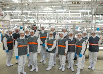 Empresárias de Ubiratã visitam a Unitá e conhecem de perto o processo industrial do Abatedouro de Av