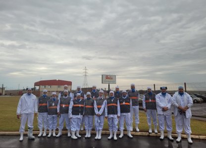 Unitá: cooperados da Coagru visitam a Unidade Industrial