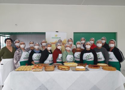 Coagru realiza Curso de Culinária para o Coopermulher