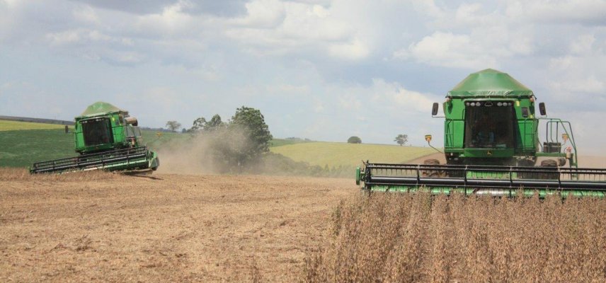 Inicio da colheita de soja e plantio de milho 2ª safra