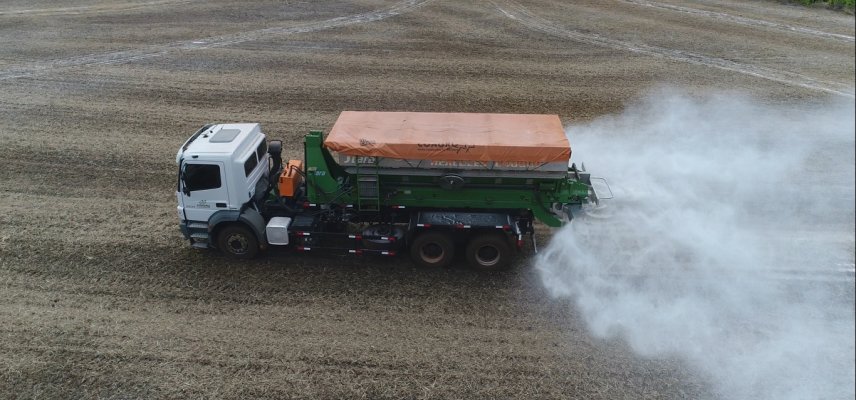 Correção de acidez do solo