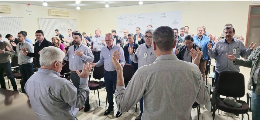 Reunião da Diretoria Executiva da Coagru com Gerentes e Supervisores