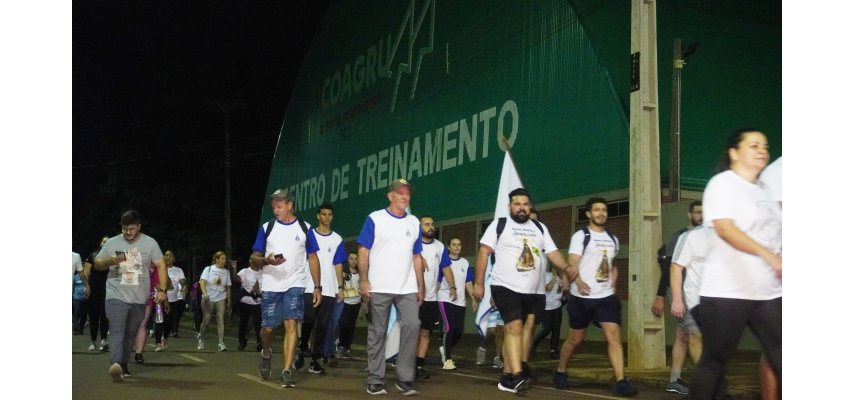 Coagru Caminhando Com A Mãe Aparecida