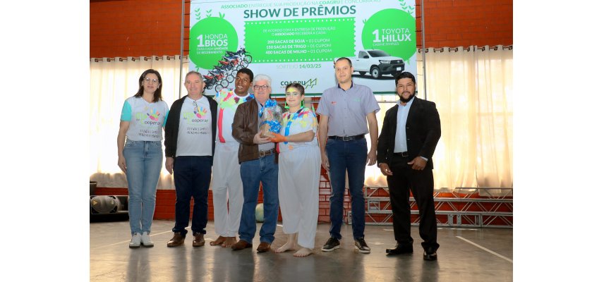 Dia C em Nova Cantu  Coagru beneficia APAE