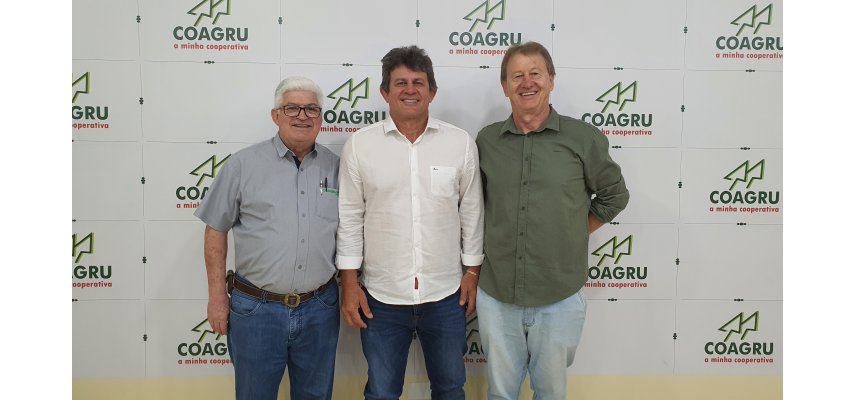 Presidente da APROSOJA da Bahia visita a Coagru