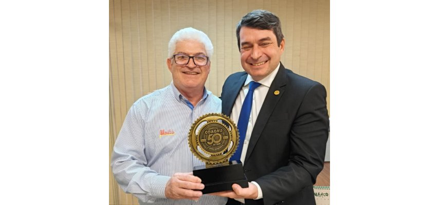 Presidente da Coagru visita dr. Ferdinando Scremin Neto