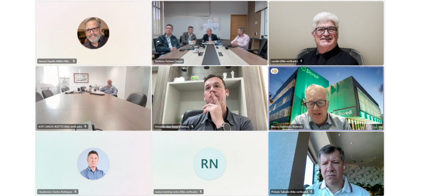 Conselho Fiscal da Ocepar avalia balancetes e contribuições em reunião virtual