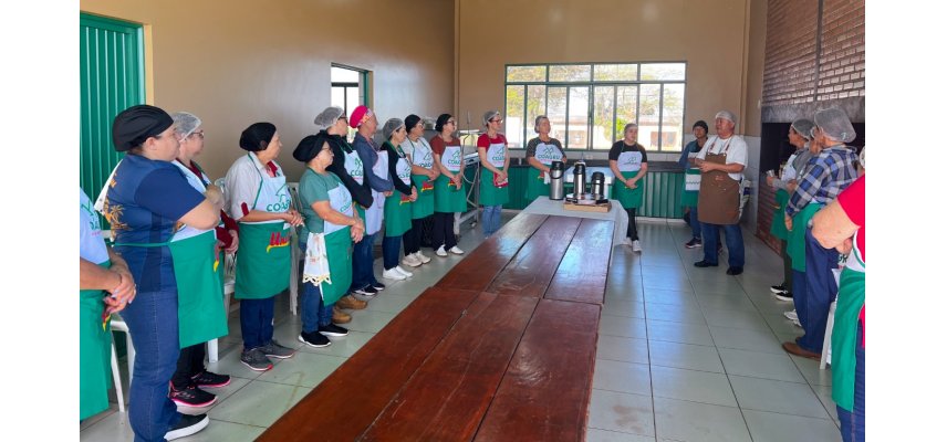 CooperMulher participa de Curso de Churrasco em Campina da Lagoa