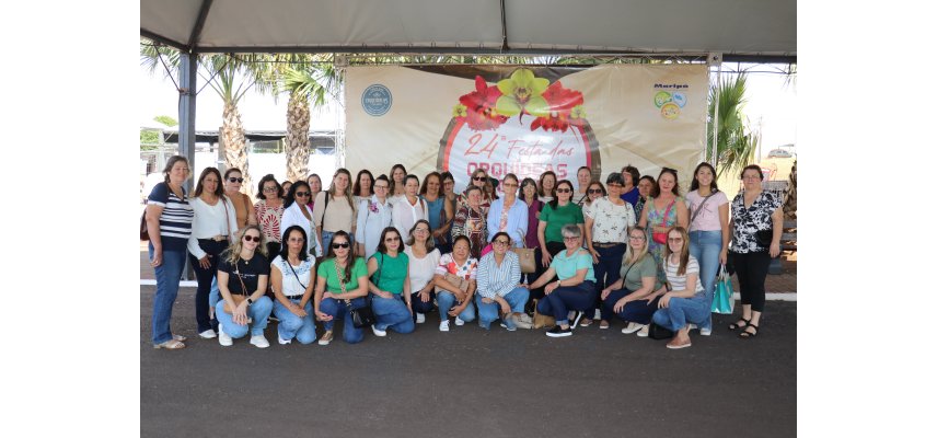 Coopermulher na Festa das Orquídeas e do Peixe