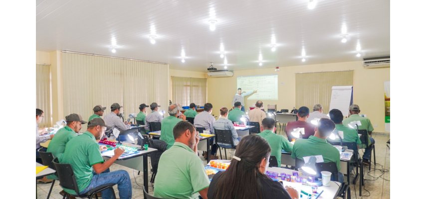 Coagru realiza treinamento em classificação de grãos e reforça preparo das equipes para a safra