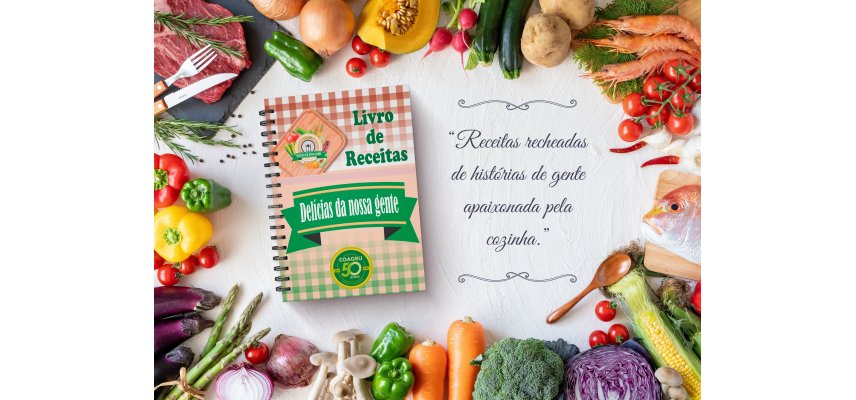 Lançamento do Livro de Receitas "Delícias da nossa gente"
