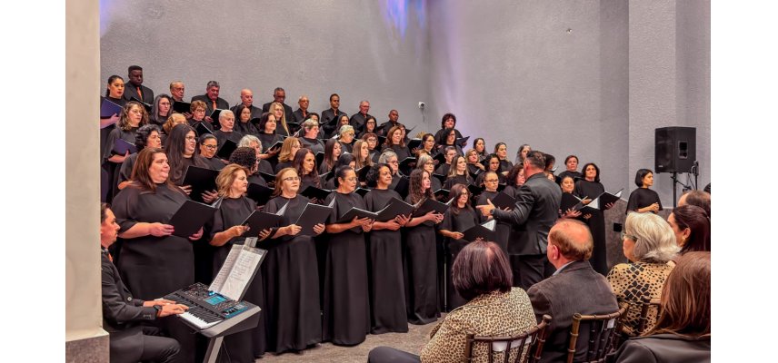1º Encontro de Corais reúne grupos de sete municípios em Ubiratã