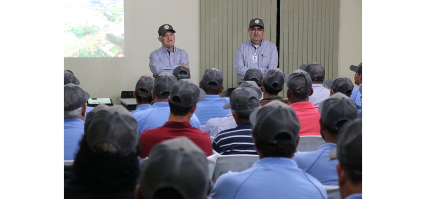 Reunião de alinhamento orientou equipe para recebimento de milho 2ª Safra