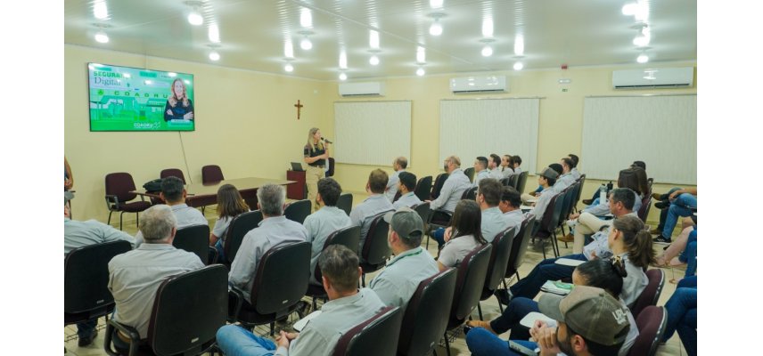 Segurança digital é tema de palestra para colaboradores da Coagru