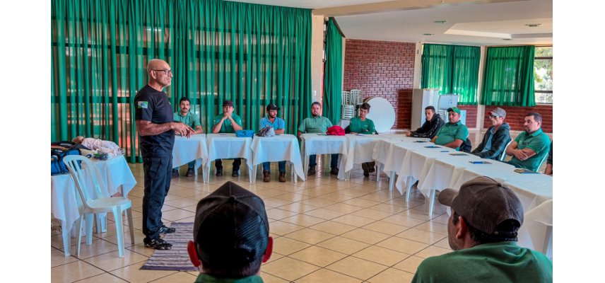 Coagru capacita e atualiza brigadistas para atuação em emergências