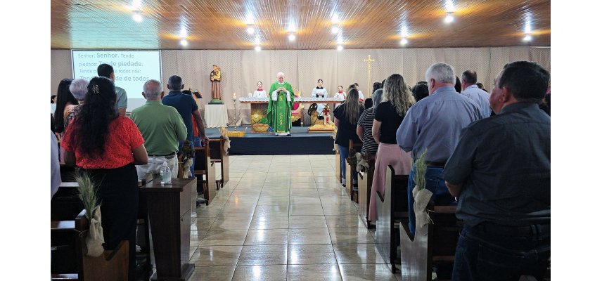Missa em Ação de Graças pela Colheita em Ubiratã
