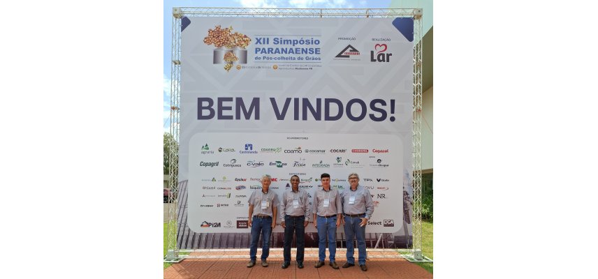 Coagru presente no XII Simpósio Paranaense de Pós-colheita de Grãos