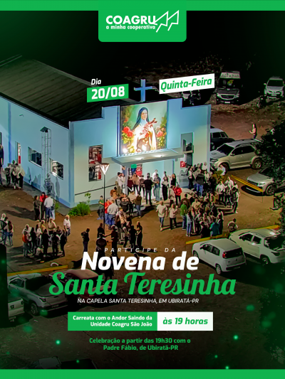 Novena de Santa Terezinha na Comunidade Santa Terezinha de Ubirat&atilde;