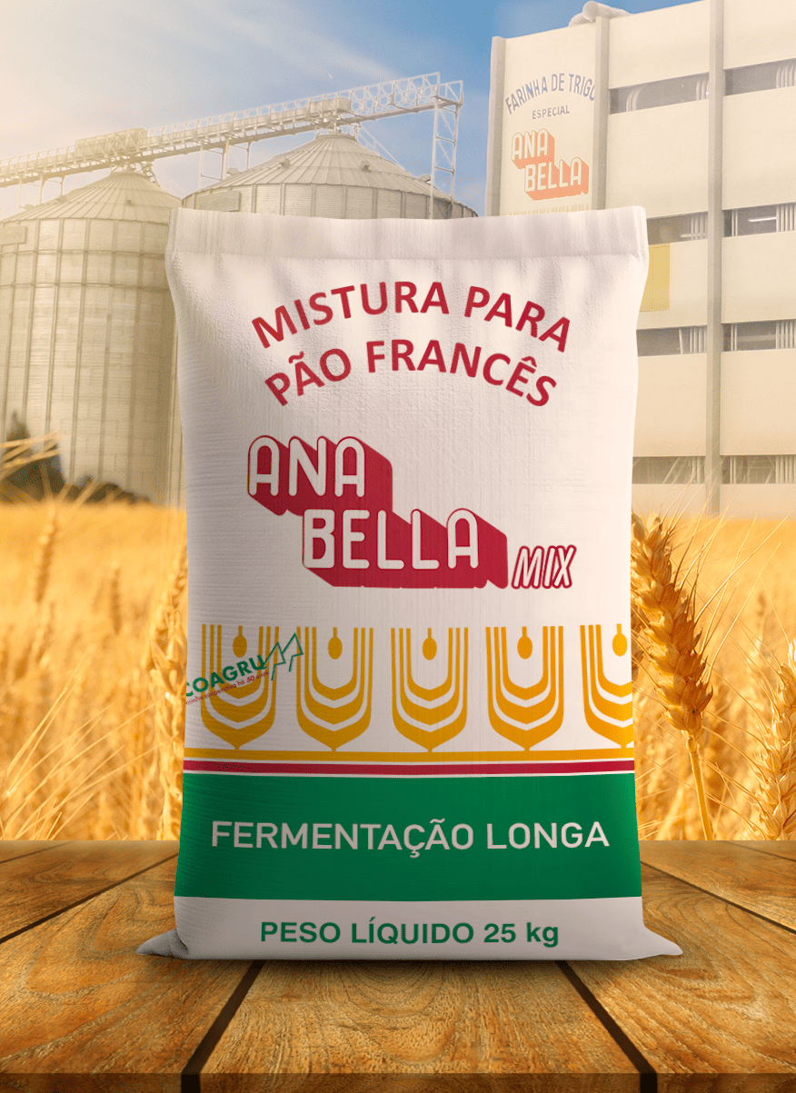 Mistura para Pão Francês Anabella Mix Fermentação Longa